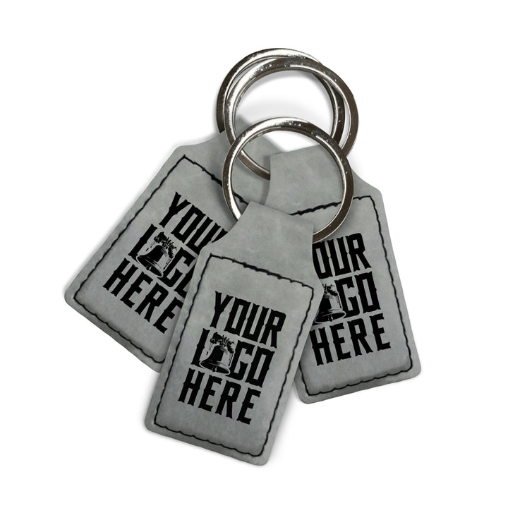 Premium Leatherette Keychain: Flint