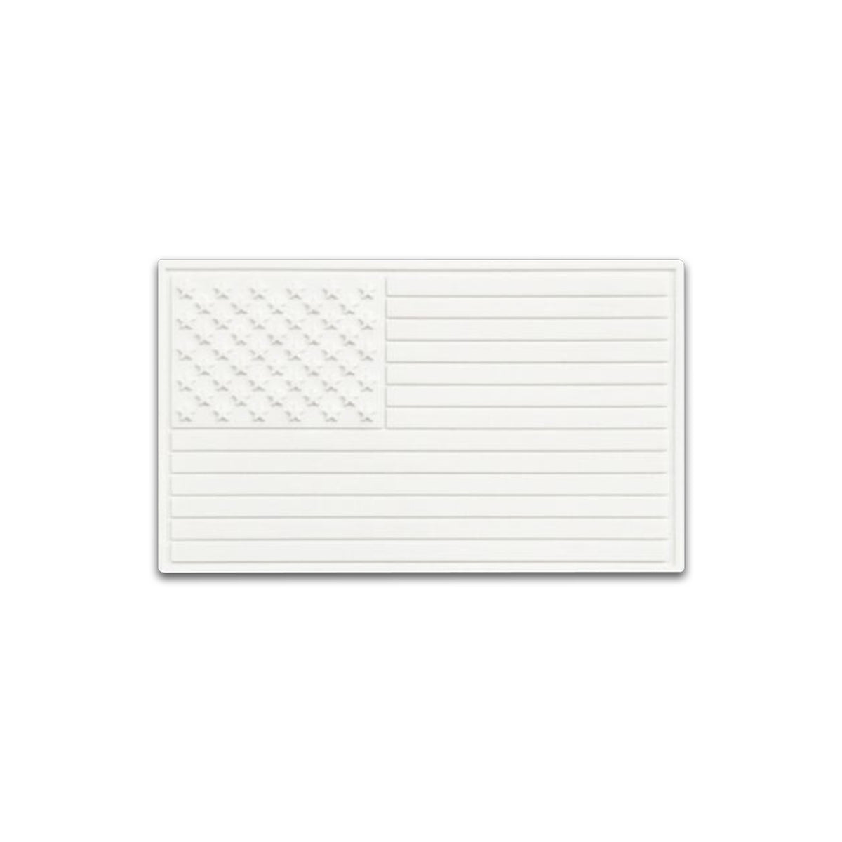 Arctic White Flag - PVC Patch (5pk)
