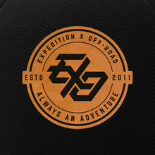 Leatherette patch detail